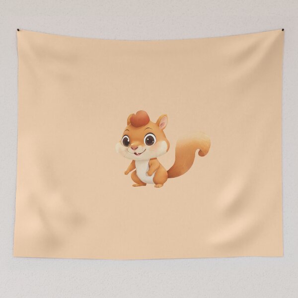 Item preview, Friendly squirrel designed and sold by ElderDruidArt.