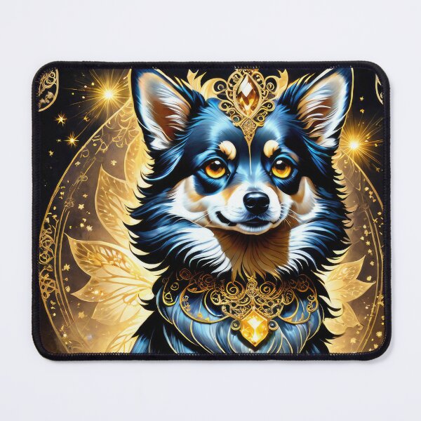 Item preview, Luminous Dog Elegance designed and sold by cyberartstudiox.