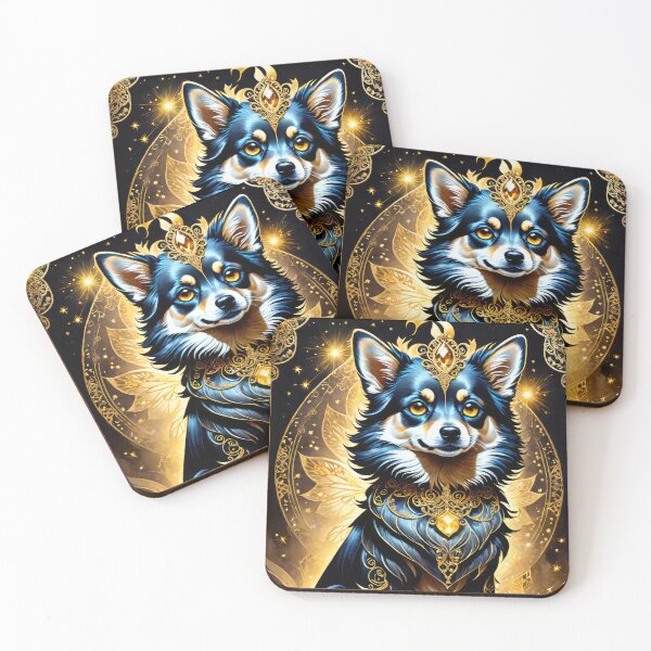 Item preview, Luminous Dog Elegance designed and sold by cyberartstudiox.