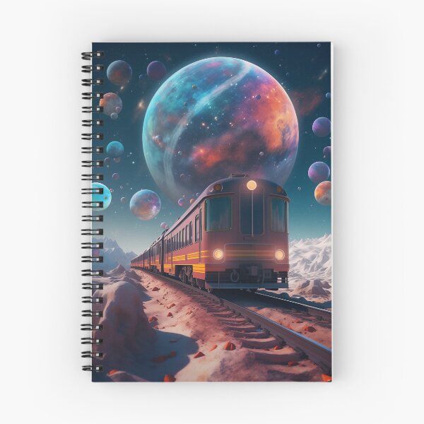 Item preview, Interstellar Express | Hyper-Realistic Pop Art Journey designed and sold by FairX.