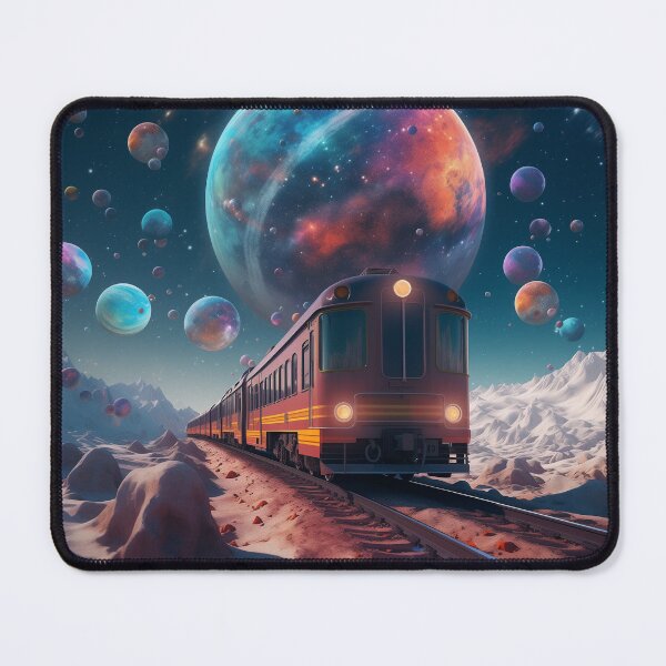 Item preview, Interstellar Express | Hyper-Realistic Pop Art Journey designed and sold by FairX.