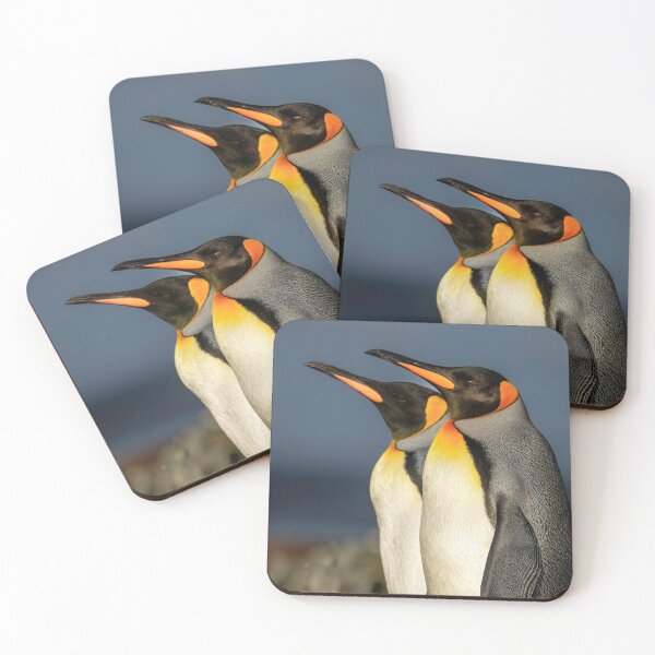 Item preview, Two King Penguins designed and sold by FormigaArt.