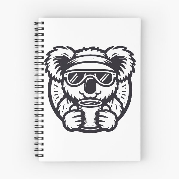 Item preview, Coffeeala - Koala drinking Coffee designed and sold by Apenimon.