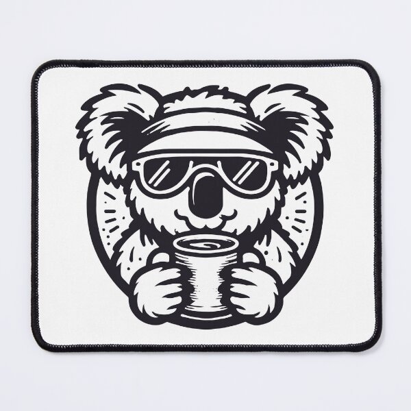 Item preview, Coffeeala - Koala drinking Coffee designed and sold by Apenimon.