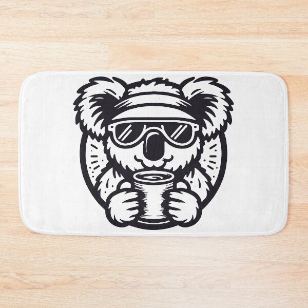 Item preview, Coffeeala - Koala drinking Coffee designed and sold by Apenimon.