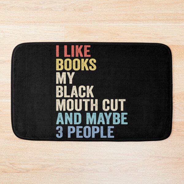 Item preview, Black mouth cut Dog and Books - I Like Books My Black mouth cut designed and sold by vzrnmichsudops.
