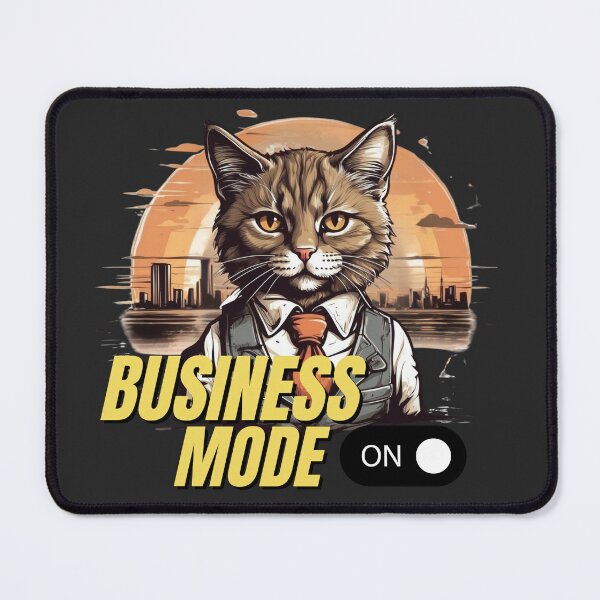 Item preview, Business MODE ON - Cat designed and sold by dom-sien-sh.