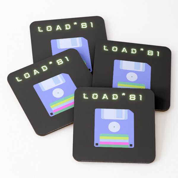Item preview, Floppy Disk, Load*8 1, Retro Gamer, 80s designed and sold by CorvusLunaArt.