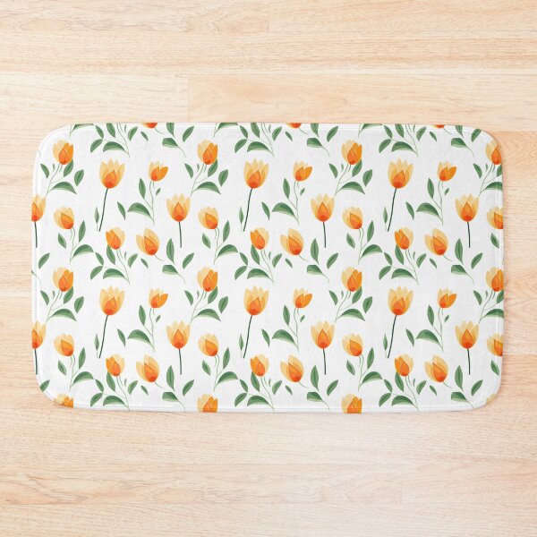 Item preview, Cartoon style tulip flower seamless pattern designed and sold by varinchai.