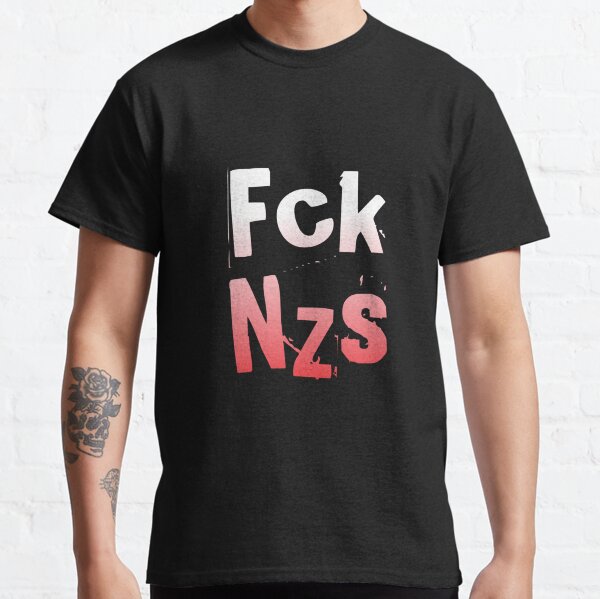 Vista previa del artículo con la obra «Fck Nzs», diseñado y vendido por Aline22.