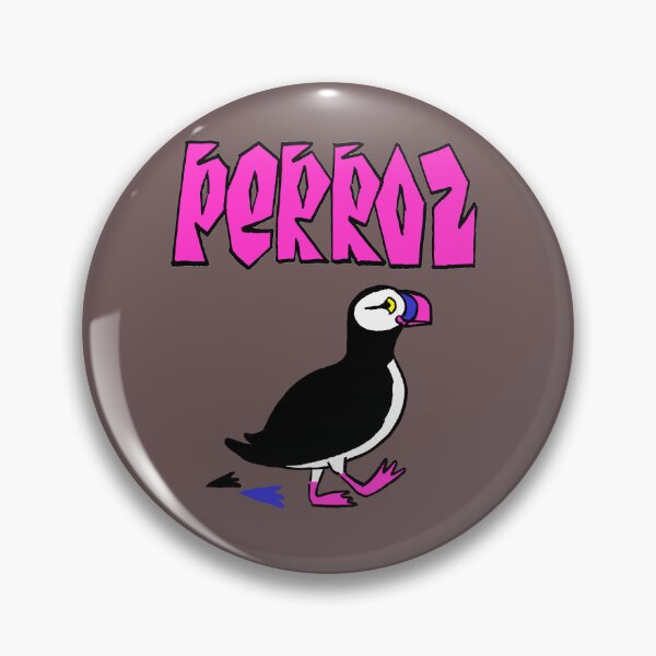 Item preview, Calligraphy Puffin by Perros-Guirec designed and sold by lapin-agile.