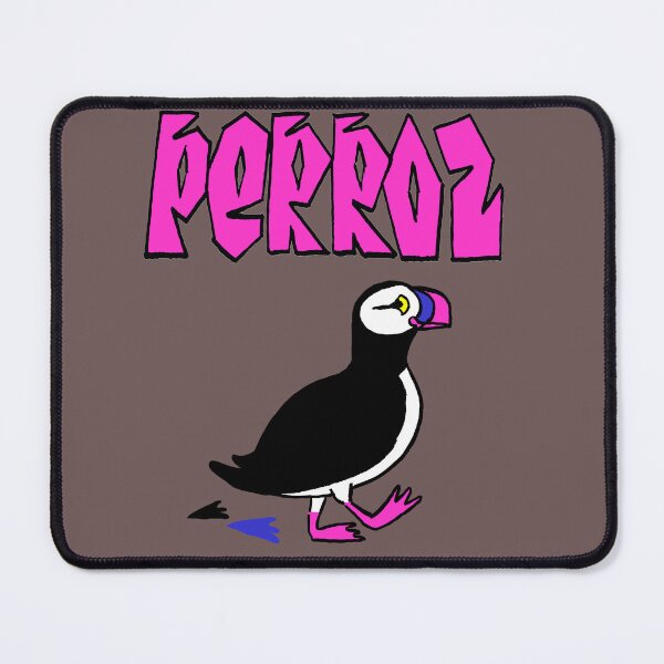 Item preview, Calligraphy Puffin by Perros-Guirec designed and sold by lapin-agile.