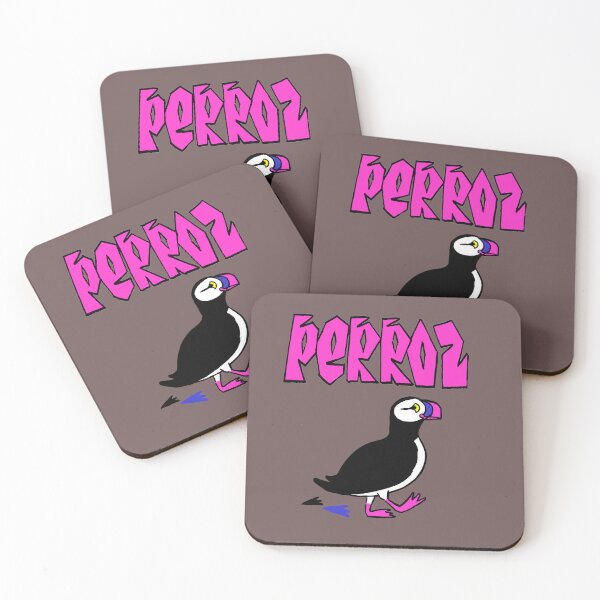 Item preview, Calligraphy Puffin by Perros-Guirec designed and sold by lapin-agile.