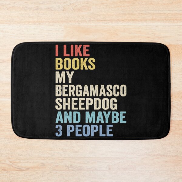 Item preview, Bergamasco sheepdog Dog Owner - Cool Books And Bergamasco sheepdog Dad Mom designed and sold by vzrnmichsudops.