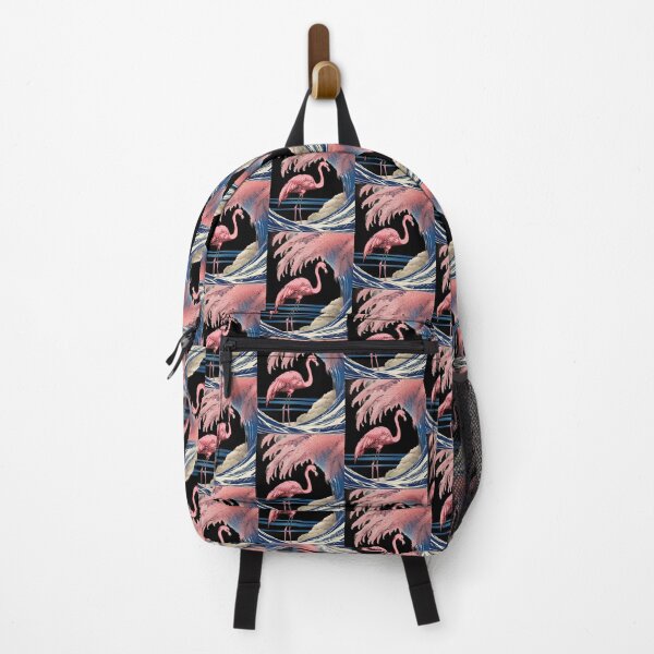 Item preview, flamingo in the waves designed and sold by EuropeanPrints.