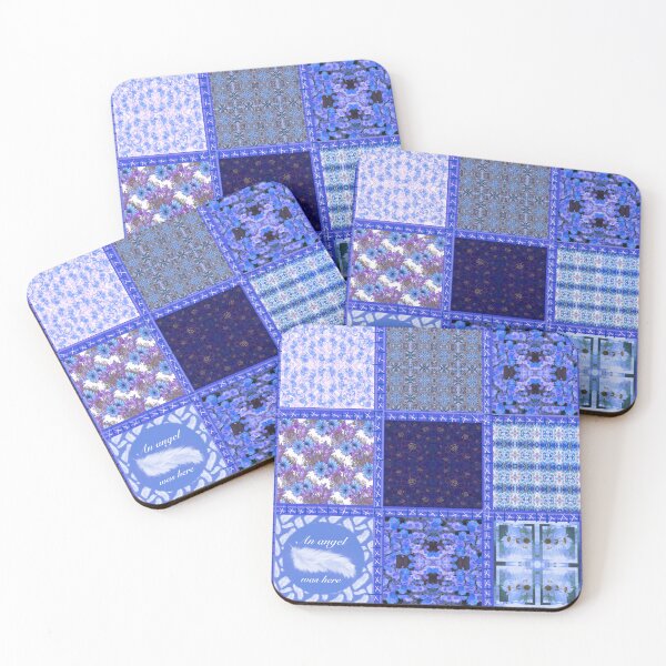 Item preview, Blue patchwork designed and sold by Flowersonstuff.