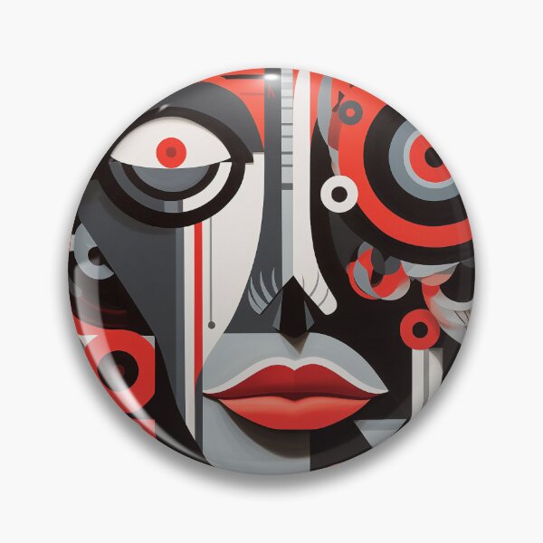 Item preview, Vision of the Future | Afrofuturistic Red Abstraction designed and sold by FairX.