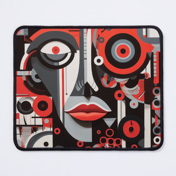 Item preview, Vision of the Future | Afrofuturistic Red Abstraction designed and sold by FairX.