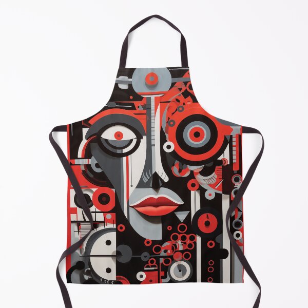 Item preview, Vision of the Future | Afrofuturistic Red Abstraction designed and sold by FairX.