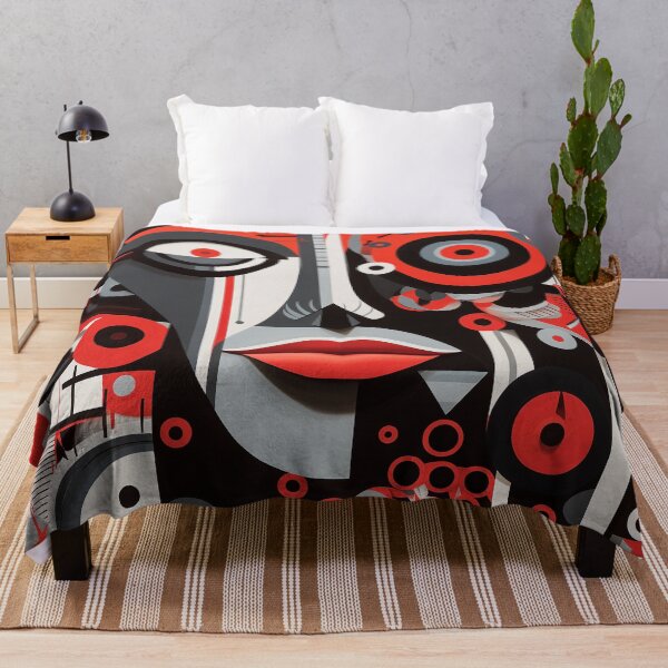 Item preview, Vision of the Future | Afrofuturistic Red Abstraction designed and sold by FairX.