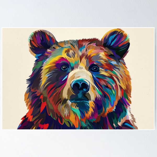 Item preview, Colored Bear designed and sold by ChePerro.