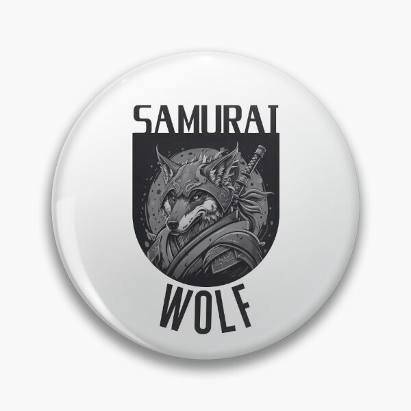 Item preview, Samurai wolf designed and sold by Weknes.