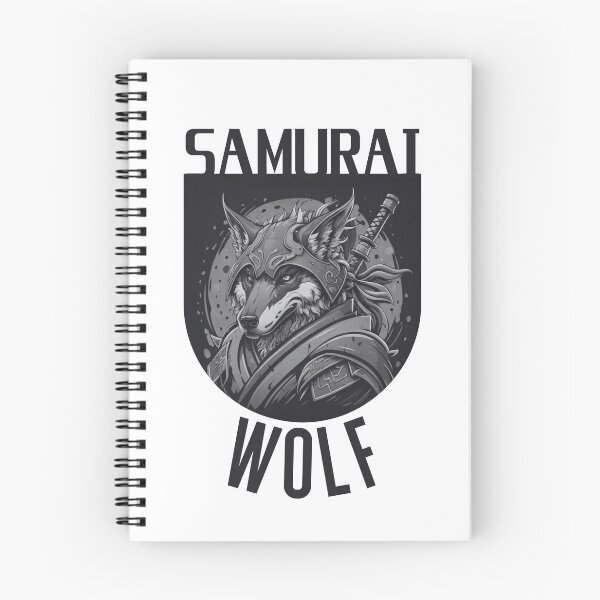 Item preview, Samurai wolf designed and sold by Weknes.