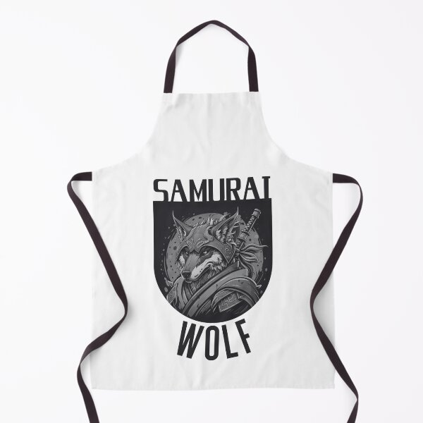 Item preview, Samurai wolf designed and sold by Weknes.