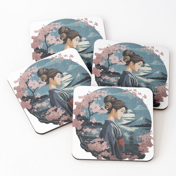 Item preview, Sakura Serenity Portrait designed and sold by Alahchin Art.