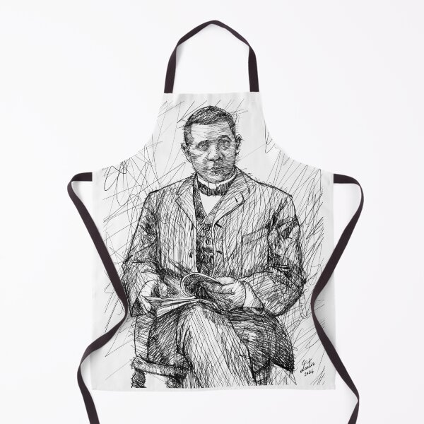 Item preview, BOOKER T. WASHINGTON ink portrait designed and sold by lautir.