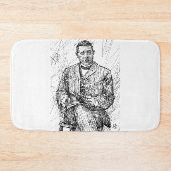 Item preview, BOOKER T. WASHINGTON ink portrait designed and sold by lautir.