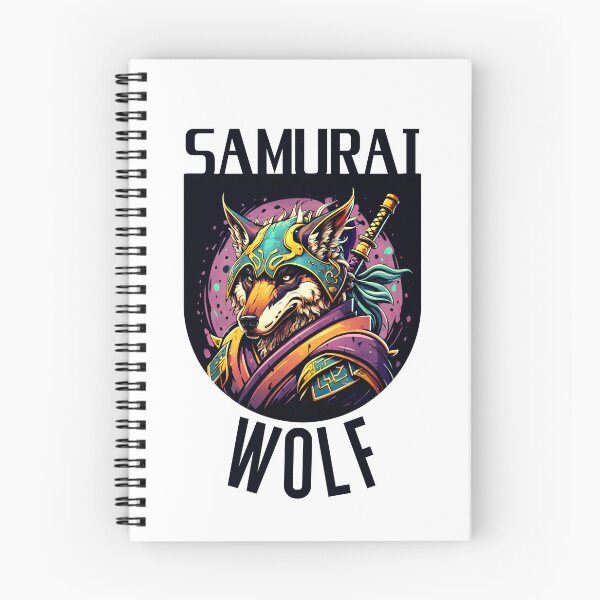 Item preview, Samurai wolf color designed and sold by Weknes.