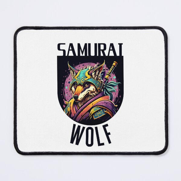 Item preview, Samurai wolf color designed and sold by Weknes.