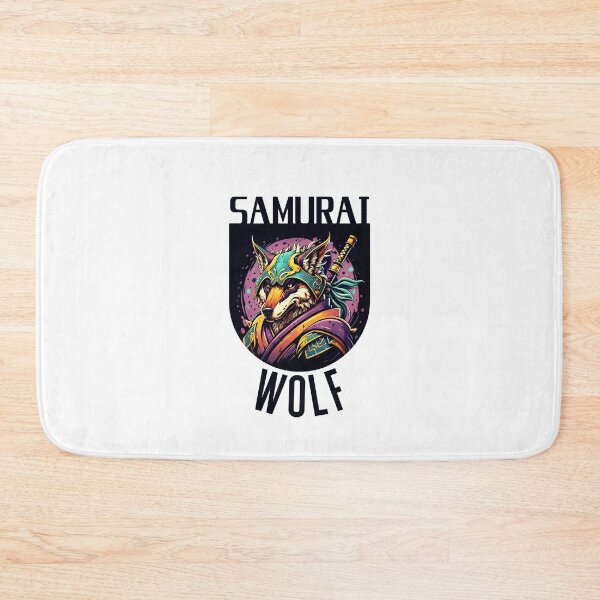 Item preview, Samurai wolf color designed and sold by Weknes.