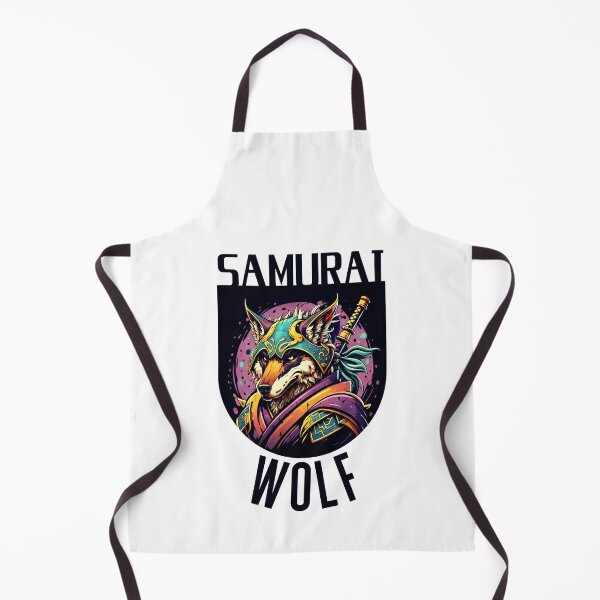 Item preview, Samurai wolf color designed and sold by Weknes.