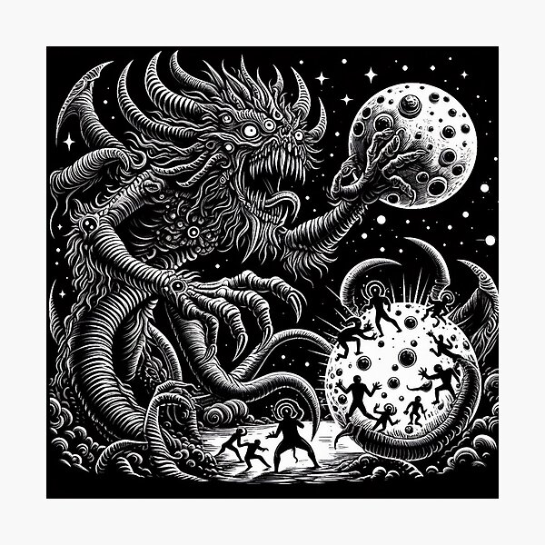 Item preview, Space horror: a collision with the unknown designed and sold by Lyavalio.