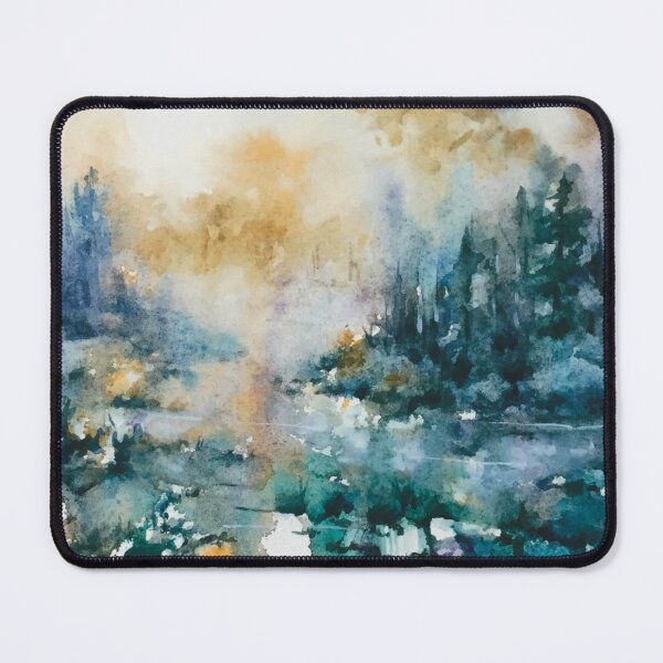 Item preview, Watercolor Landscape Painting - original by Krista Robertson designed and sold by Krista Robertson.