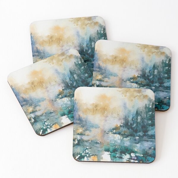 Item preview, Watercolor Landscape Painting - original by Krista Robertson designed and sold by Krista Robertson.