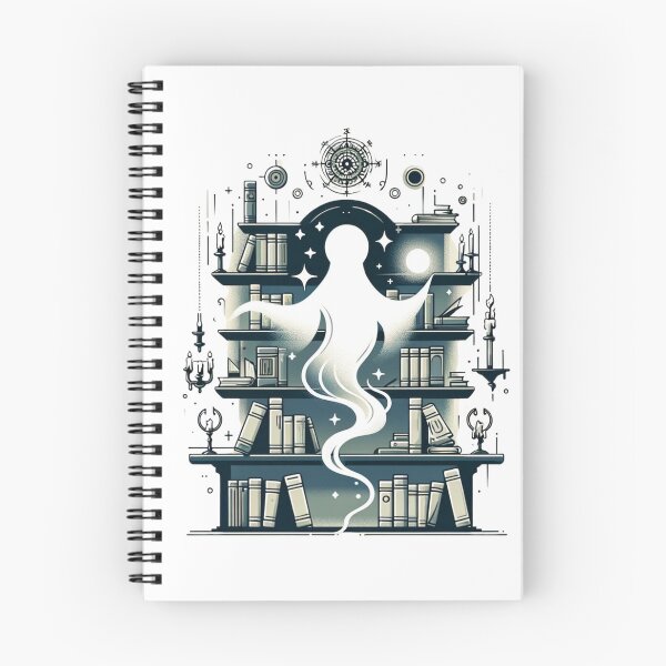Item preview, Spectral Librarian - Haunting the Halls of Knowledge designed and sold by SADStyleDesigns.