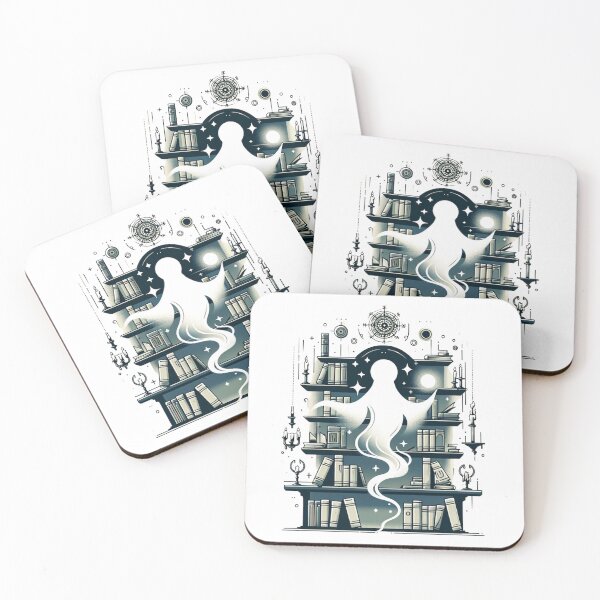 Item preview, Spectral Librarian - Haunting the Halls of Knowledge designed and sold by SADStyleDesigns.