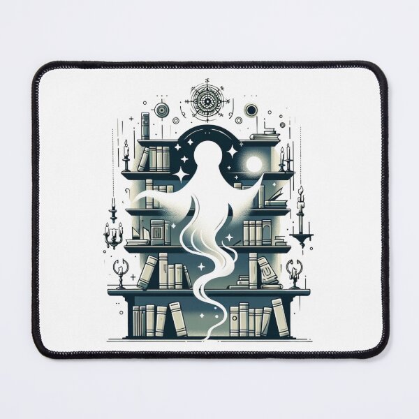 Item preview, Spectral Librarian - Haunting the Halls of Knowledge designed and sold by SADStyleDesigns.