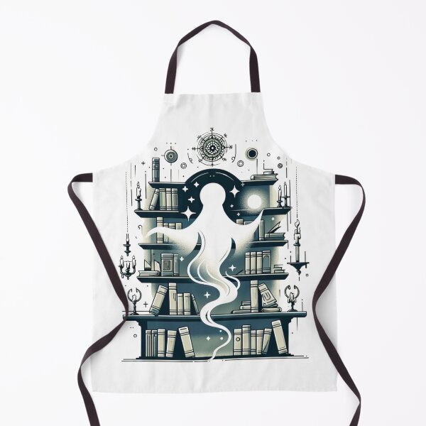 Item preview, Spectral Librarian - Haunting the Halls of Knowledge designed and sold by SADStyleDesigns.