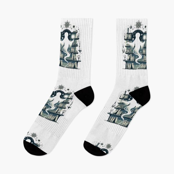 Item preview, Spectral Librarian - Haunting the Halls of Knowledge designed and sold by SADStyleDesigns.