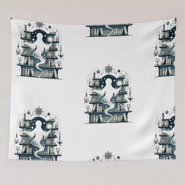 Item preview, Spectral Librarian - Haunting the Halls of Knowledge designed and sold by SADStyleDesigns.