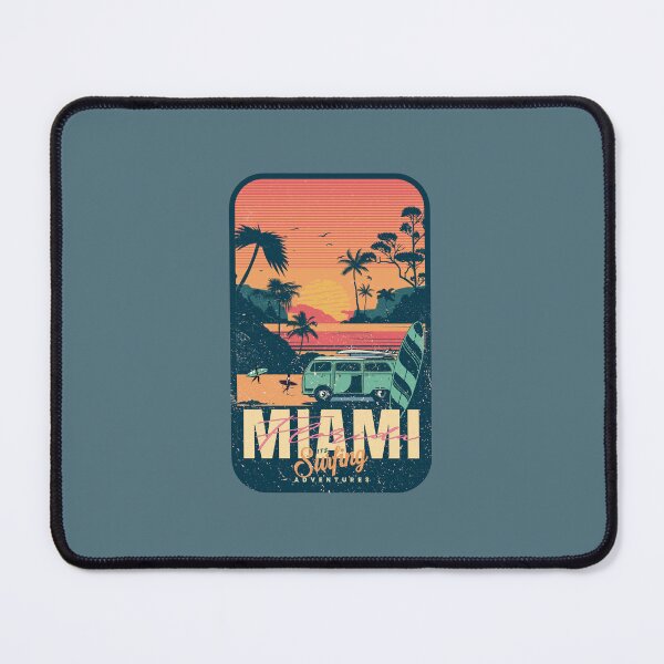 Item preview, Retro Miami Beach Sunset - Surfing Adventures designed and sold by Chonguissa Fashion.