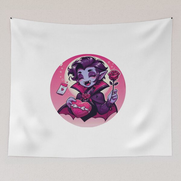 Item preview, cute kawaii vampire girl- valentines day designed and sold by JK-motivation.