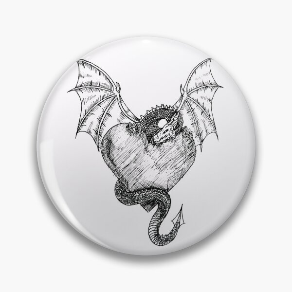 Item preview, dragon protecting heart designed and sold by J-Alex-.