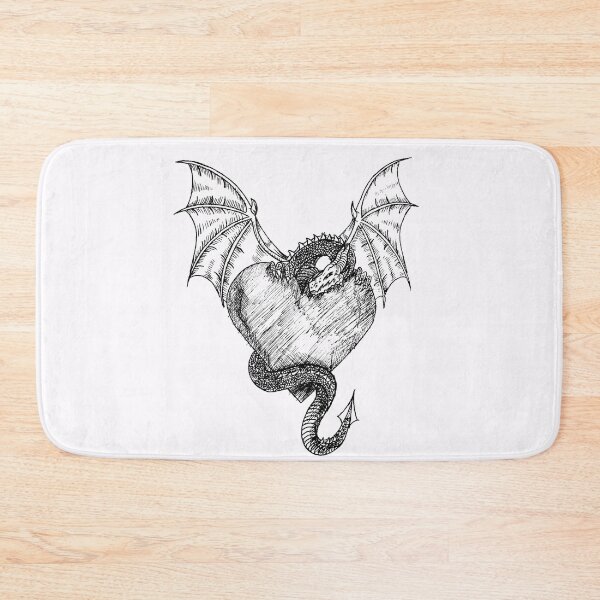 Item preview, dragon protecting heart designed and sold by J-Alex-.