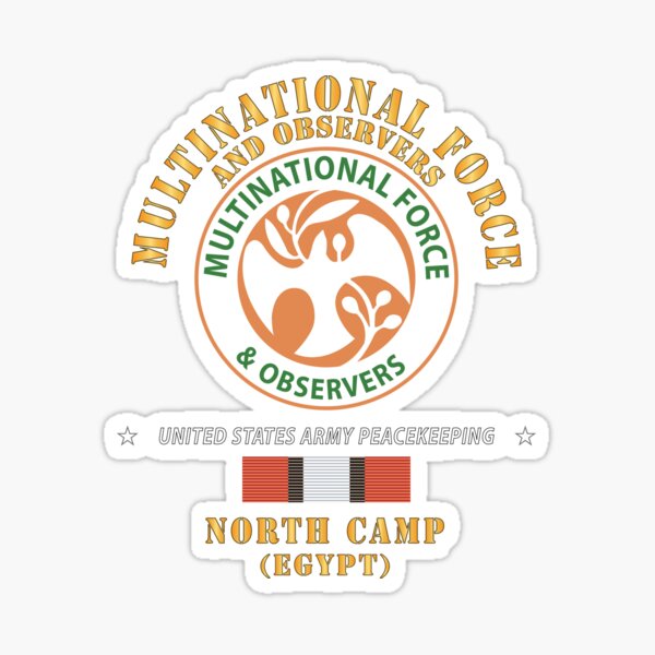 Item preview, Army -  MFO - North Camp - Egypt - Army Peacekeeping X 300 designed and sold by Military Insignia Products.