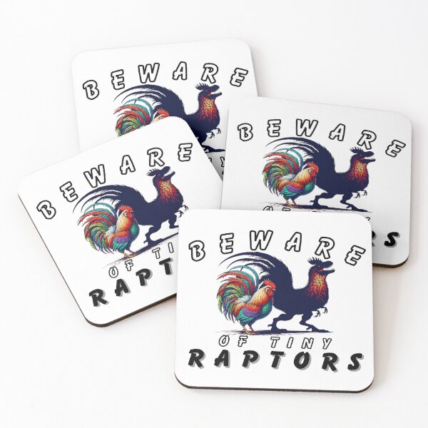 Item preview, Beware of Tiny Raptors  designed and sold by Joyful-Park.